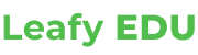 logo leafy edu